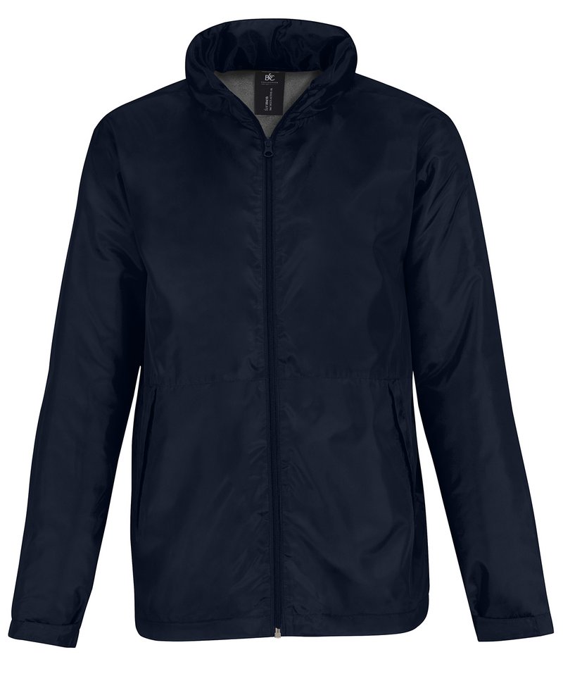 B&C Multi-Active Men's in Navy Warm Grey Lining by B & C Collection — Custom branded clothing by Print Press, featuring premium embroidery produced in our specialist print lab in the UK.