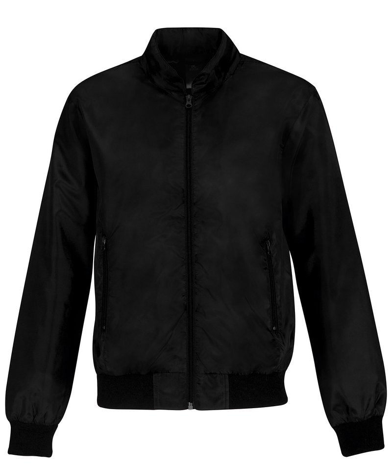 B&C Trooper Men's in Black Cobalt Blue Lining by B & C Collection — Custom branded clothing by Print Press, featuring premium embroidery produced in our specialist print lab in the UK.