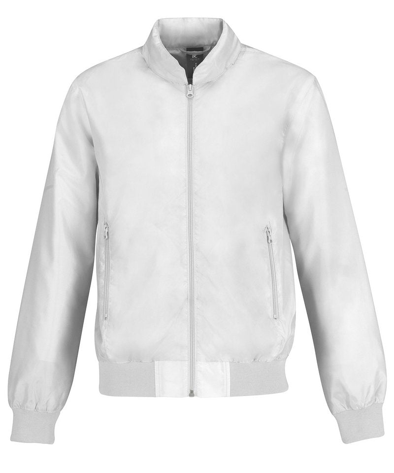 B&C Trooper Men's in White White Lining by B & C Collection — Custom branded clothing by Print Press, featuring premium embroidery produced in our specialist print lab in the UK.