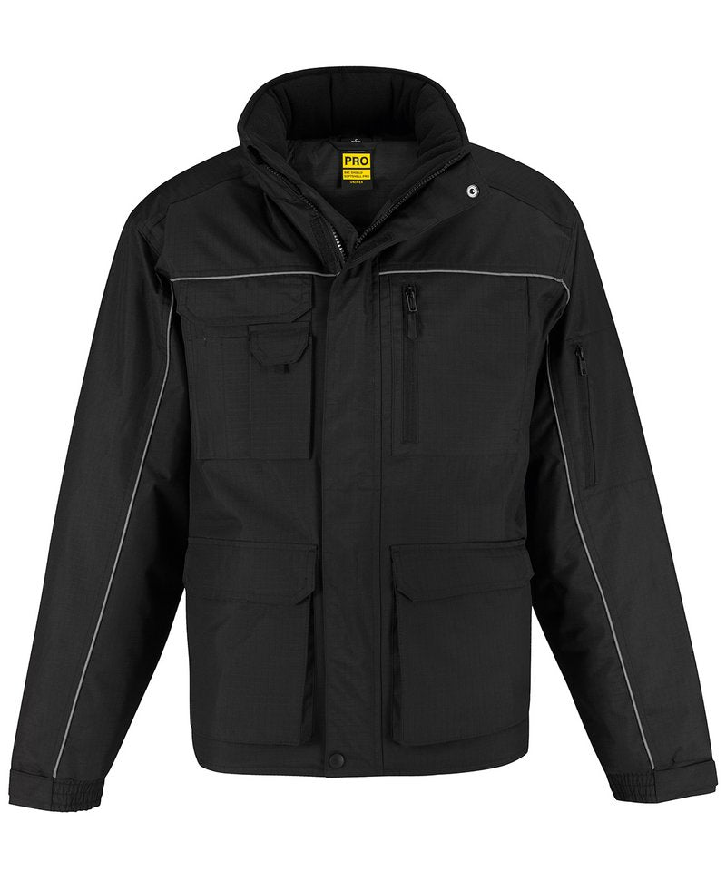 B&C Shelter Pro in Black by B & C Collection — Custom branded clothing by Print Press, featuring premium embroidery produced in our specialist print lab in the UK.