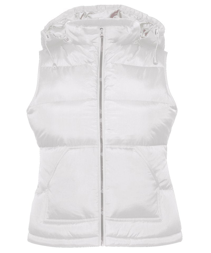 B&C Zen+ Women's in White by B & C Collection — Custom branded clothing by Print Press, featuring premium embroidery produced in our specialist print lab in the UK.
