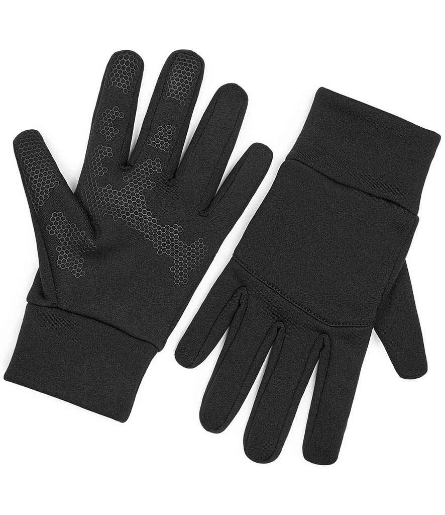 Beechfield Sports Tech Soft Shell Gloves in by Beechfield — Custom branded clothing by Print Press, featuring premium embroidery produced in our specialist print lab in the UK.