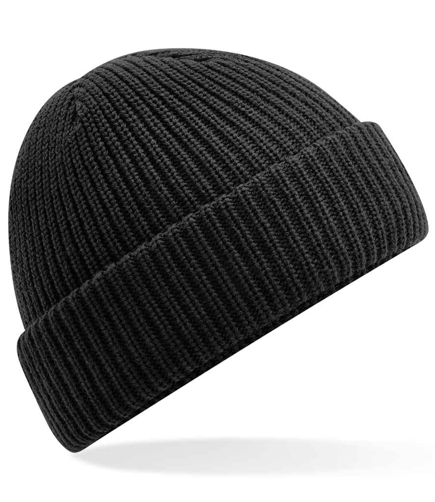 Beechfield Water Repellent Thermal Elements Beanie in ONE Black by Beechfield — Custom branded clothing by Print Press, featuring premium embroidery produced in our specialist print lab in the UK.