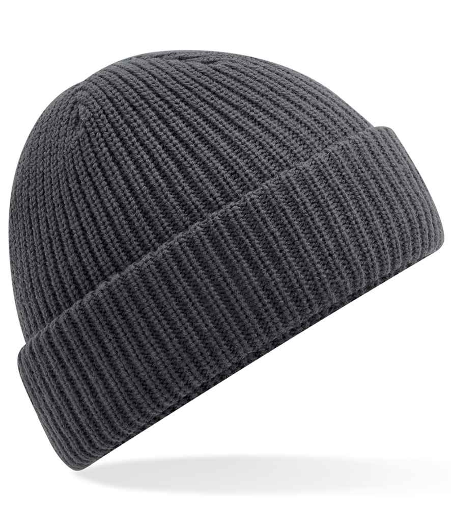 Beechfield Water Repellent Thermal Elements Beanie in ONE Graphite Grey by Beechfield — Custom branded clothing by Print Press, featuring premium embroidery produced in our specialist print lab in the UK.