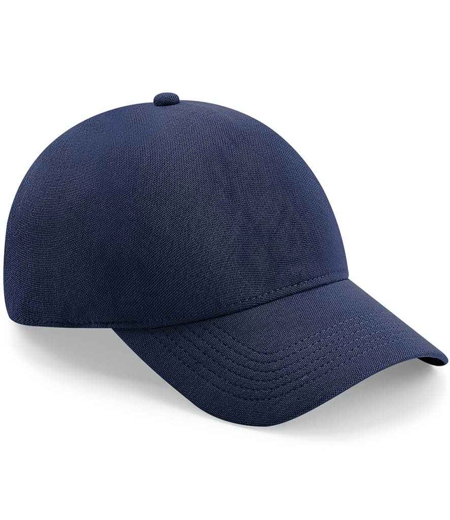 Beechfield Seamless Waterproof Cap in ONE Navy by Beechfield — Custom branded clothing by Print Press, featuring premium embroidery produced in our specialist print lab in the UK.