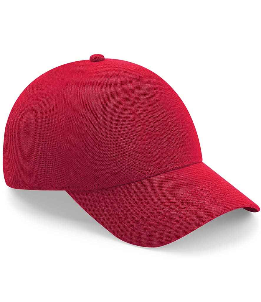 Beechfield Seamless Waterproof Cap in ONE Red by Beechfield — Custom branded clothing by Print Press, featuring premium embroidery produced in our specialist print lab in the UK.