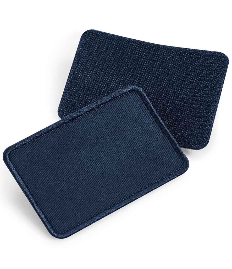 Beechfield Removable Cotton Patch in ONE French Navy by Beechfield — Custom branded clothing by Print Press, featuring premium embroidery produced in our specialist print lab in the UK.