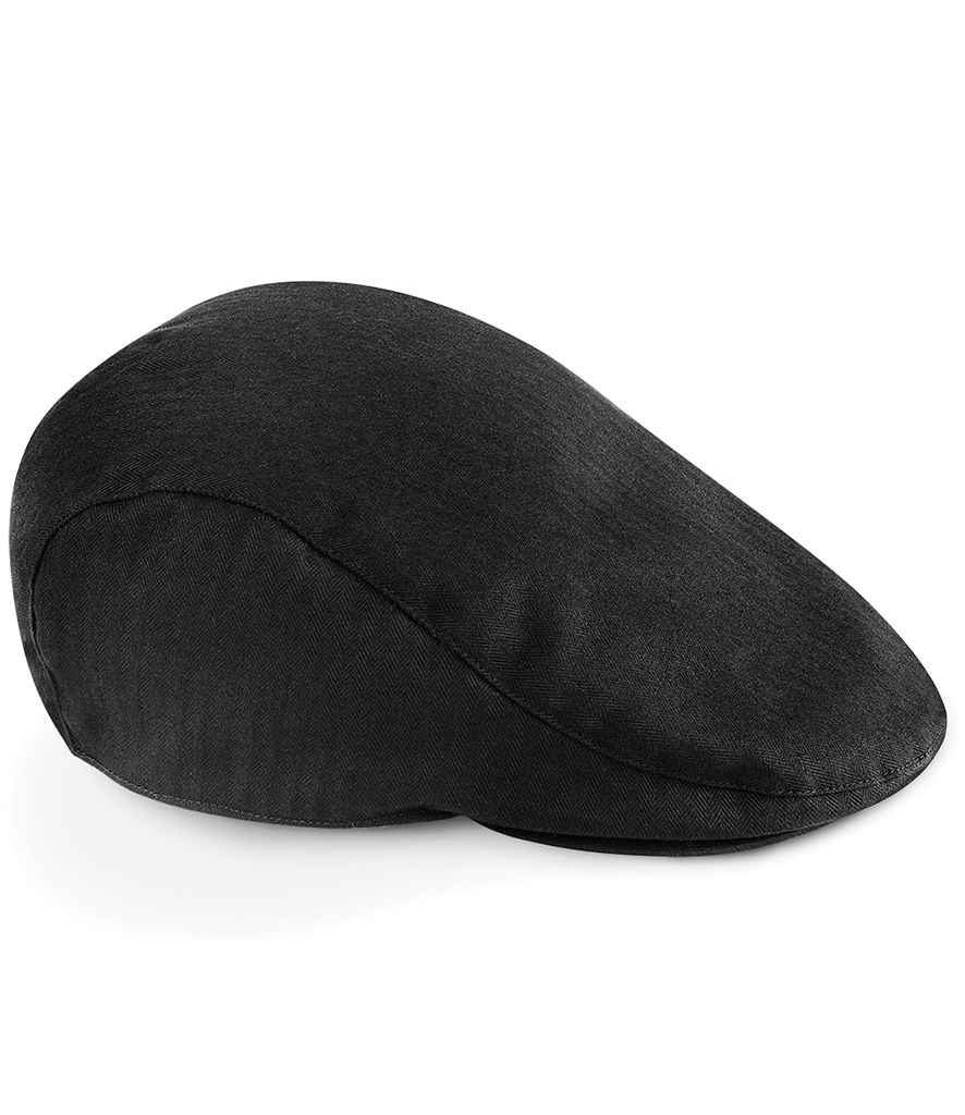 Beechfield Vintage Flat Cap in by Beechfield — Custom branded clothing by Print Press, featuring premium embroidery produced in our specialist print lab in the UK.