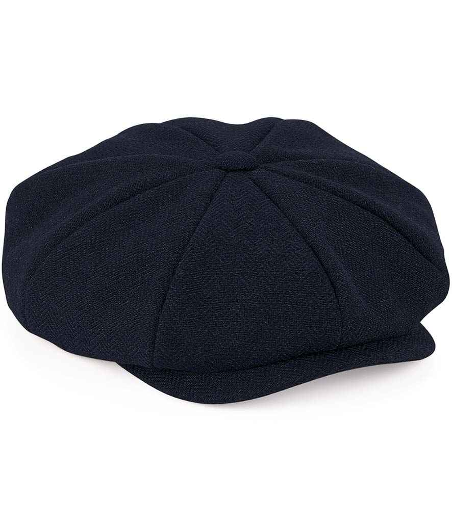 Beechfield Heritage Baker Boy Cap in by Beechfield — Custom branded clothing by Print Press, featuring premium embroidery produced in our specialist print lab in the UK.