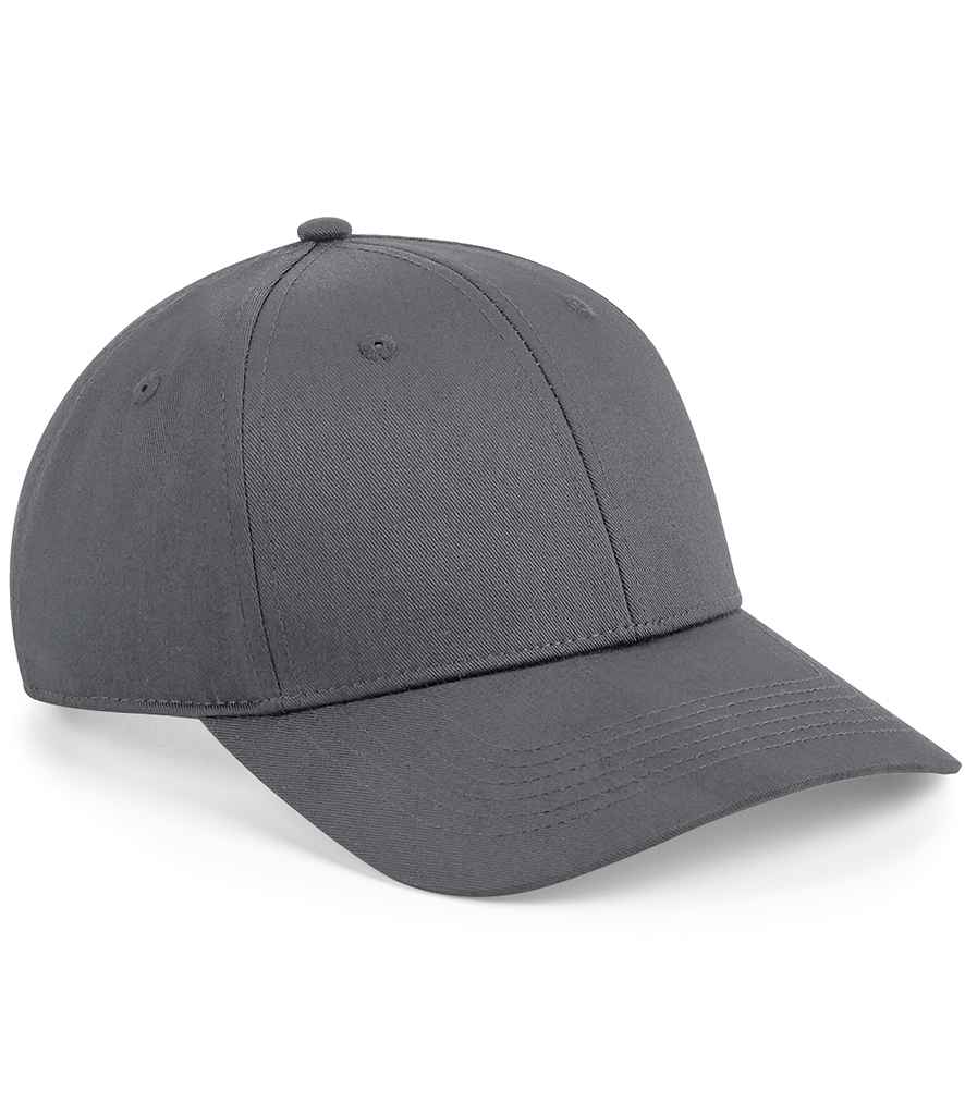 Beechfield Urbanwear 6 Panel Snapback Cap in ONE Graphite Grey by Beechfield — Custom branded clothing by Print Press, featuring premium embroidery produced in our specialist print lab in the UK.