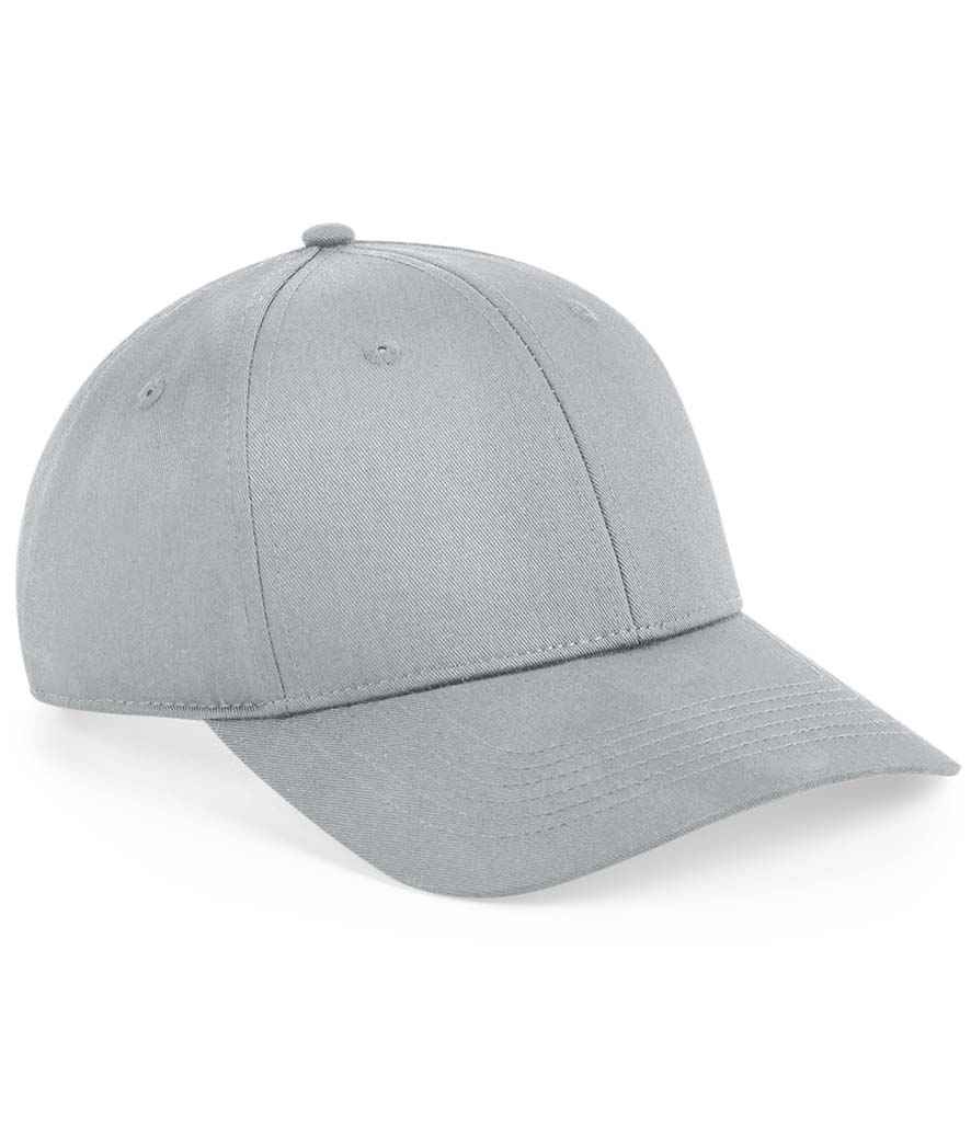 Beechfield Urbanwear 6 Panel Snapback Cap in ONE Light Grey by Beechfield — Custom branded clothing by Print Press, featuring premium embroidery produced in our specialist print lab in the UK.