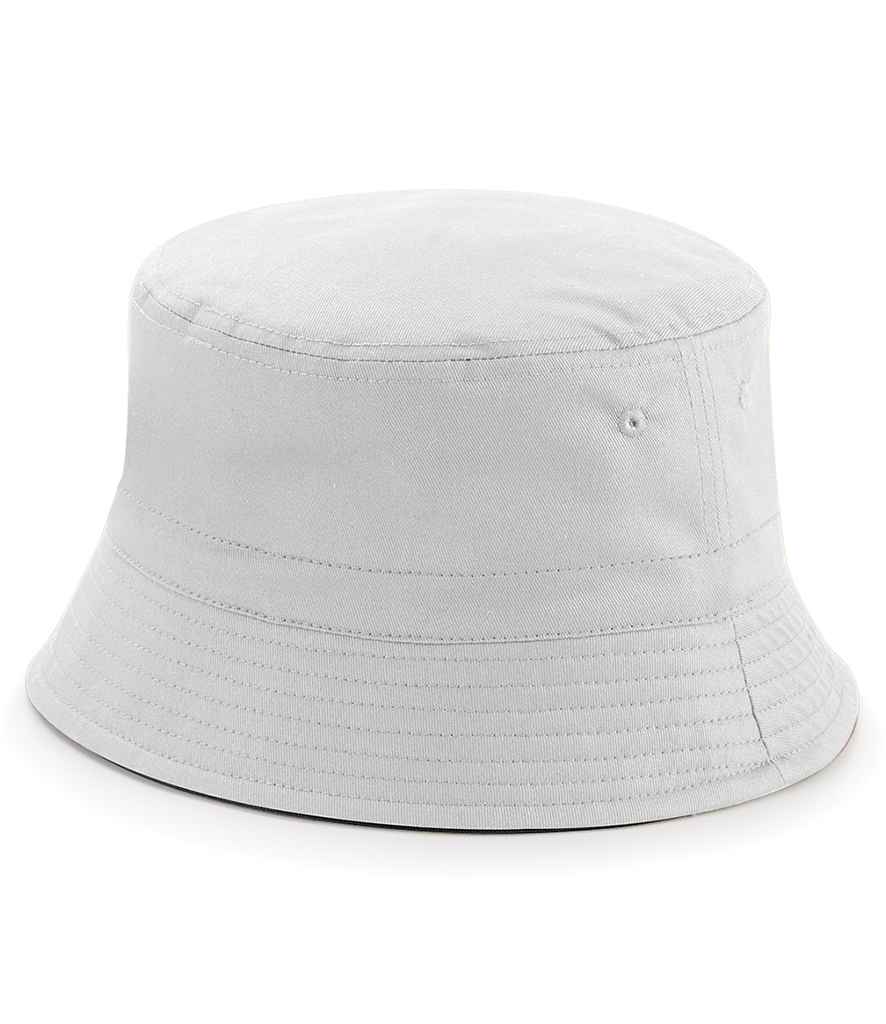 Beechfield Reversible Bucket Hat in by Beechfield — Custom branded clothing by Print Press, featuring premium embroidery produced in our specialist print lab in the UK.