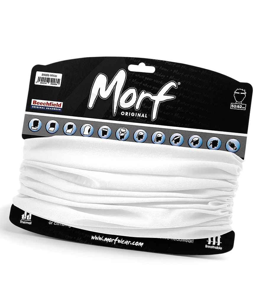Beechfield Junior Morf® Original in ONE White by Beechfield — Custom branded clothing by Print Press, featuring premium embroidery produced in our specialist print lab in the UK.