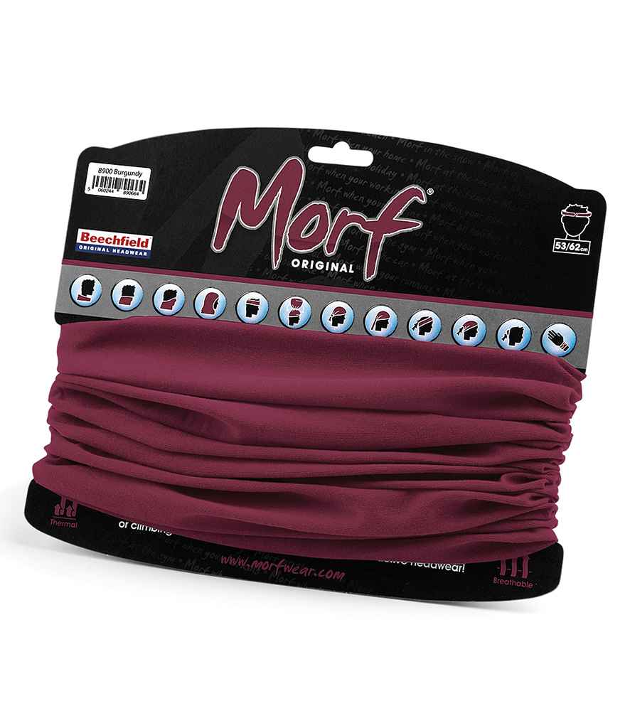 Beechfield Morf® Original in ONE Burgundy by Beechfield — Custom branded clothing by Print Press, featuring premium embroidery produced in our specialist print lab in the UK.