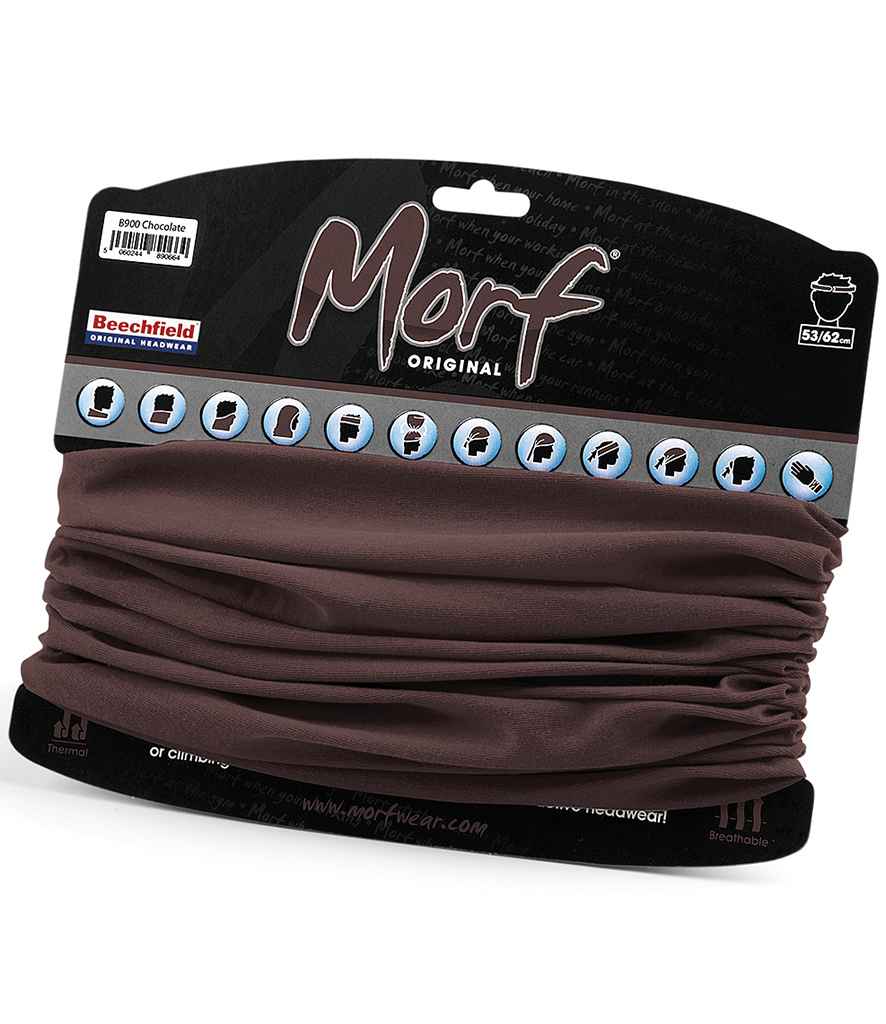 Beechfield Morf® Original in ONE Chocolate by Beechfield — Custom branded clothing by Print Press, featuring premium embroidery produced in our specialist print lab in the UK.