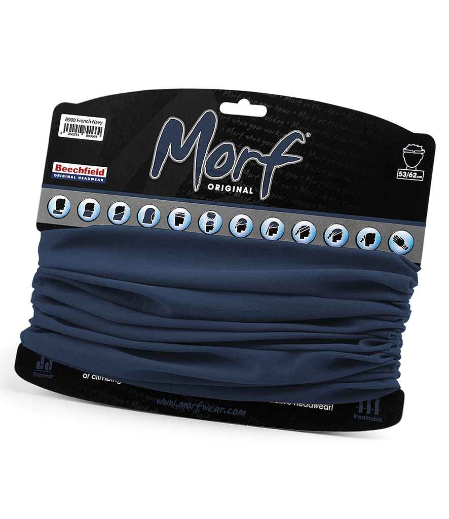 Beechfield Morf® Original in ONE French Navy by Beechfield — Custom branded clothing by Print Press, featuring premium embroidery produced in our specialist print lab in the UK.
