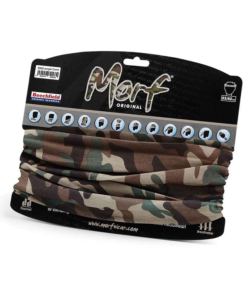 Beechfield Morf® Original in ONE Jungle Camo by Beechfield — Custom branded clothing by Print Press, featuring premium embroidery produced in our specialist print lab in the UK.