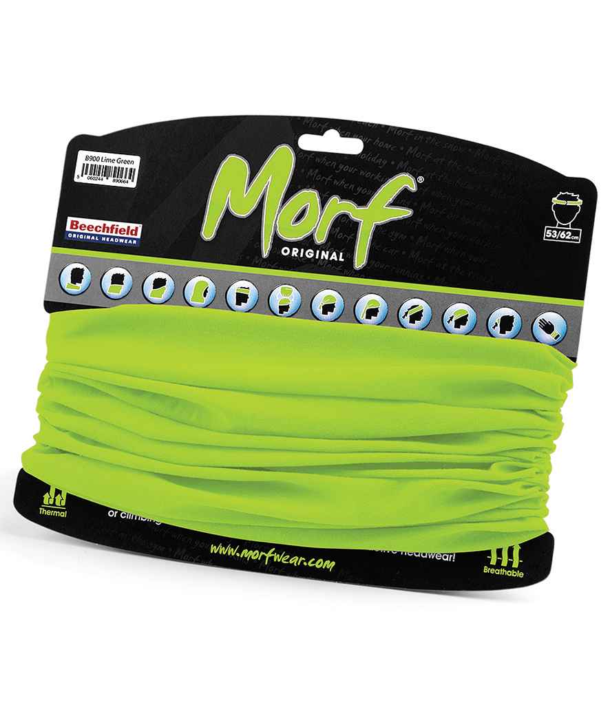 Beechfield Morf® Original in ONE Lime Green by Beechfield — Custom branded clothing by Print Press, featuring premium embroidery produced in our specialist print lab in the UK.