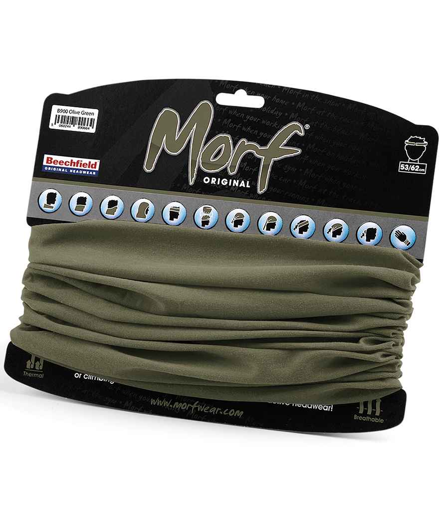 Beechfield Morf® Original in ONE Olive Green by Beechfield — Custom branded clothing by Print Press, featuring premium embroidery produced in our specialist print lab in the UK.