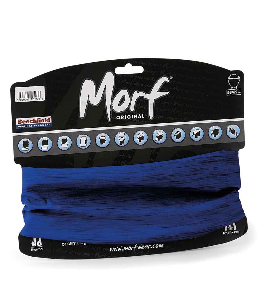 Beechfield Morf® Spacer Marl in ONE Spacer Royal by Beechfield — Custom branded clothing by Print Press, featuring premium embroidery produced in our specialist print lab in the UK.