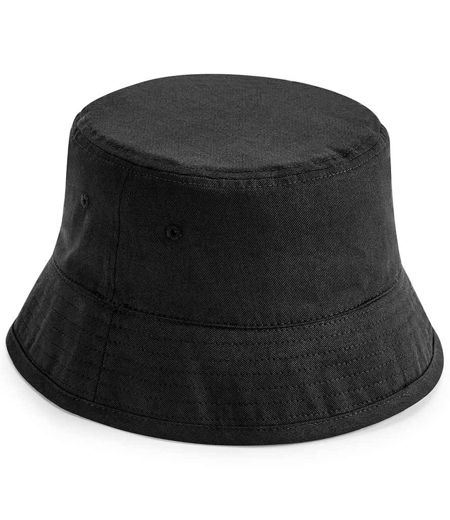Beechfield Organic Cotton Bucket Hat in by Beechfield — Custom branded clothing by Print Press, featuring premium embroidery produced in our specialist print lab in the UK.