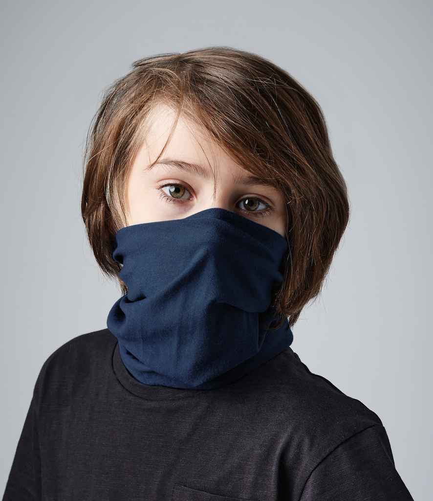 Beechfield Junior Premium Anti-Bacterial Morf® in ONE French Navy by Beechfield — Custom branded clothing by Print Press, featuring premium embroidery produced in our specialist print lab in the UK.