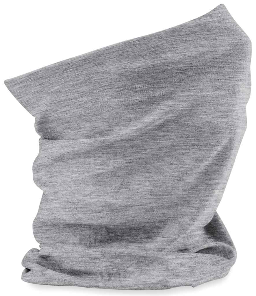 Beechfield Junior Premium Anti-Bacterial Morf® in ONE Heather Grey by Beechfield — Custom branded clothing by Print Press, featuring premium embroidery produced in our specialist print lab in the UK.
