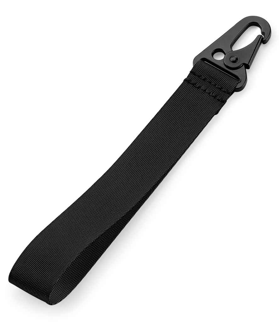 BagBase Brandable Key Clip in ONE Black by Bagbase — Custom branded clothing by Print Press, featuring premium embroidery produced in our specialist print lab in the UK.