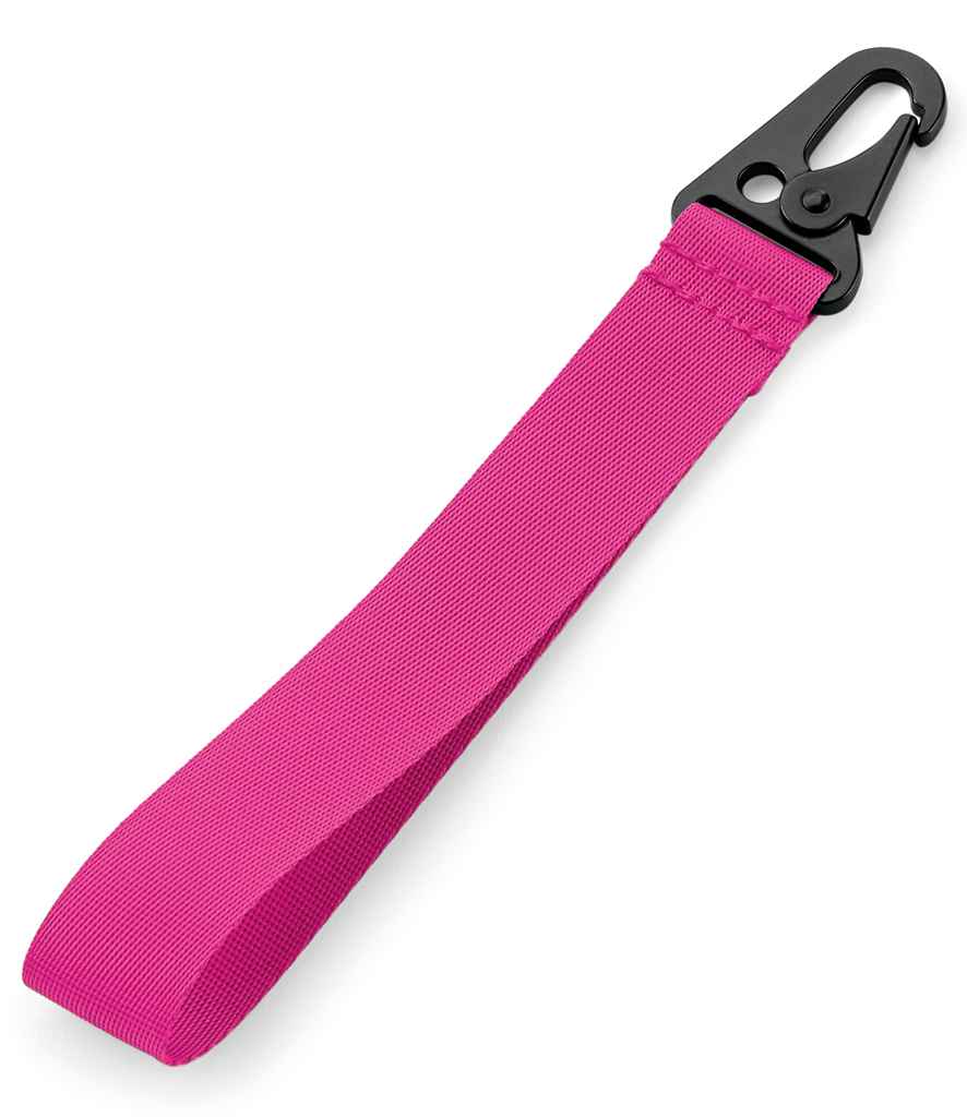 BagBase Brandable Key Clip in ONE Fuchsia by Bagbase — Custom branded clothing by Print Press, featuring premium embroidery produced in our specialist print lab in the UK.