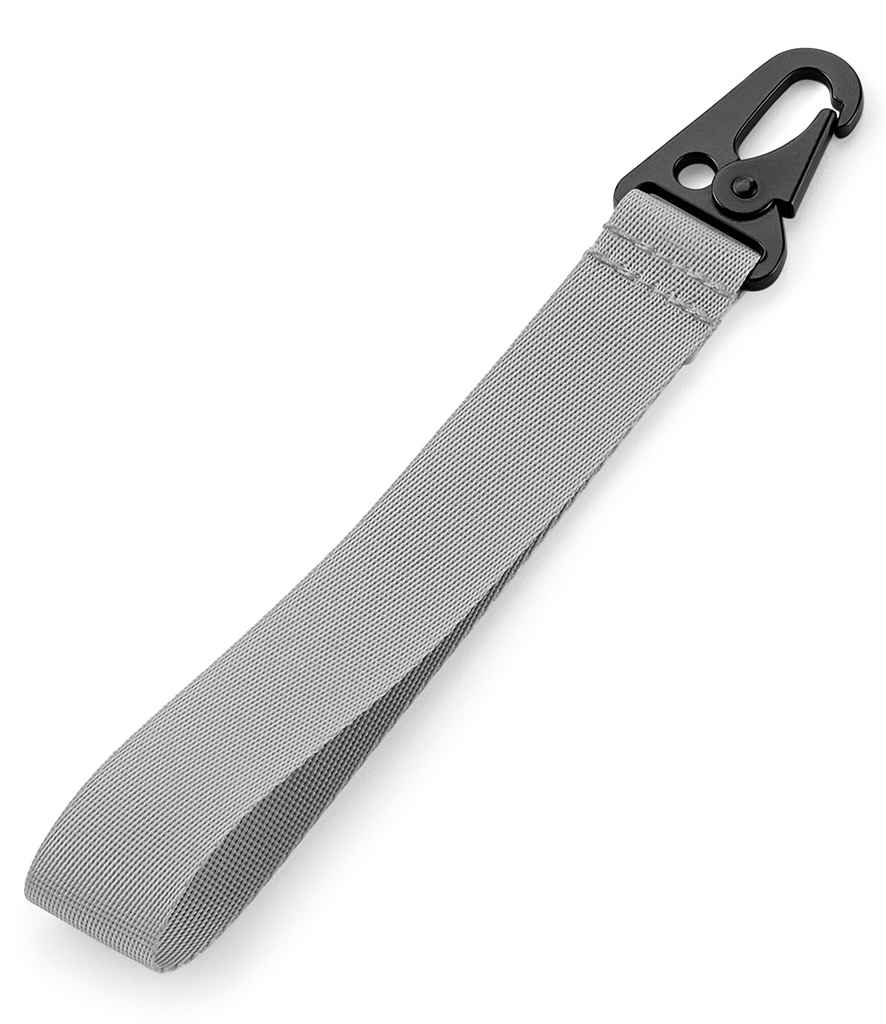 BagBase Brandable Key Clip in ONE Grey by Bagbase — Custom branded clothing by Print Press, featuring premium embroidery produced in our specialist print lab in the UK.