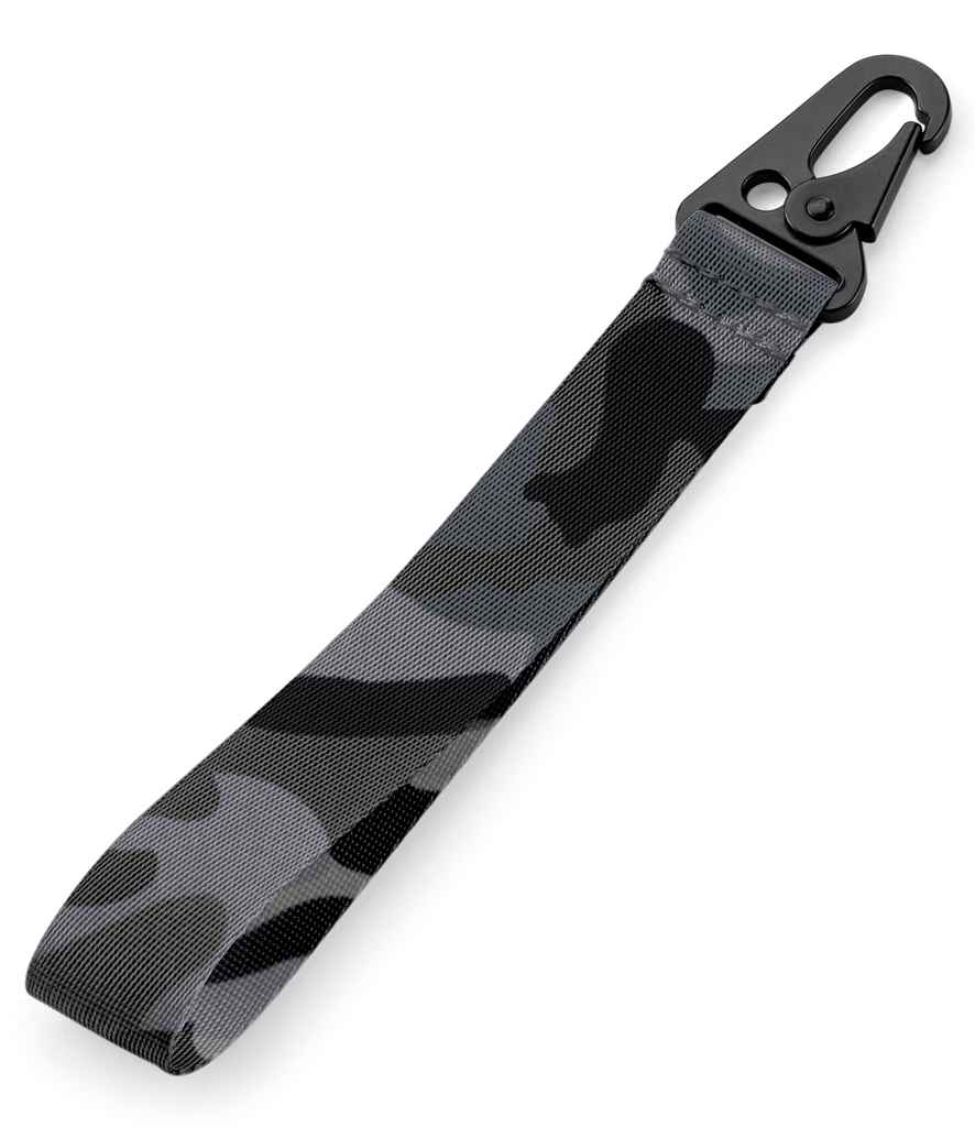 BagBase Brandable Key Clip in ONE Midnight Camo by Bagbase — Custom branded clothing by Print Press, featuring premium embroidery produced in our specialist print lab in the UK.