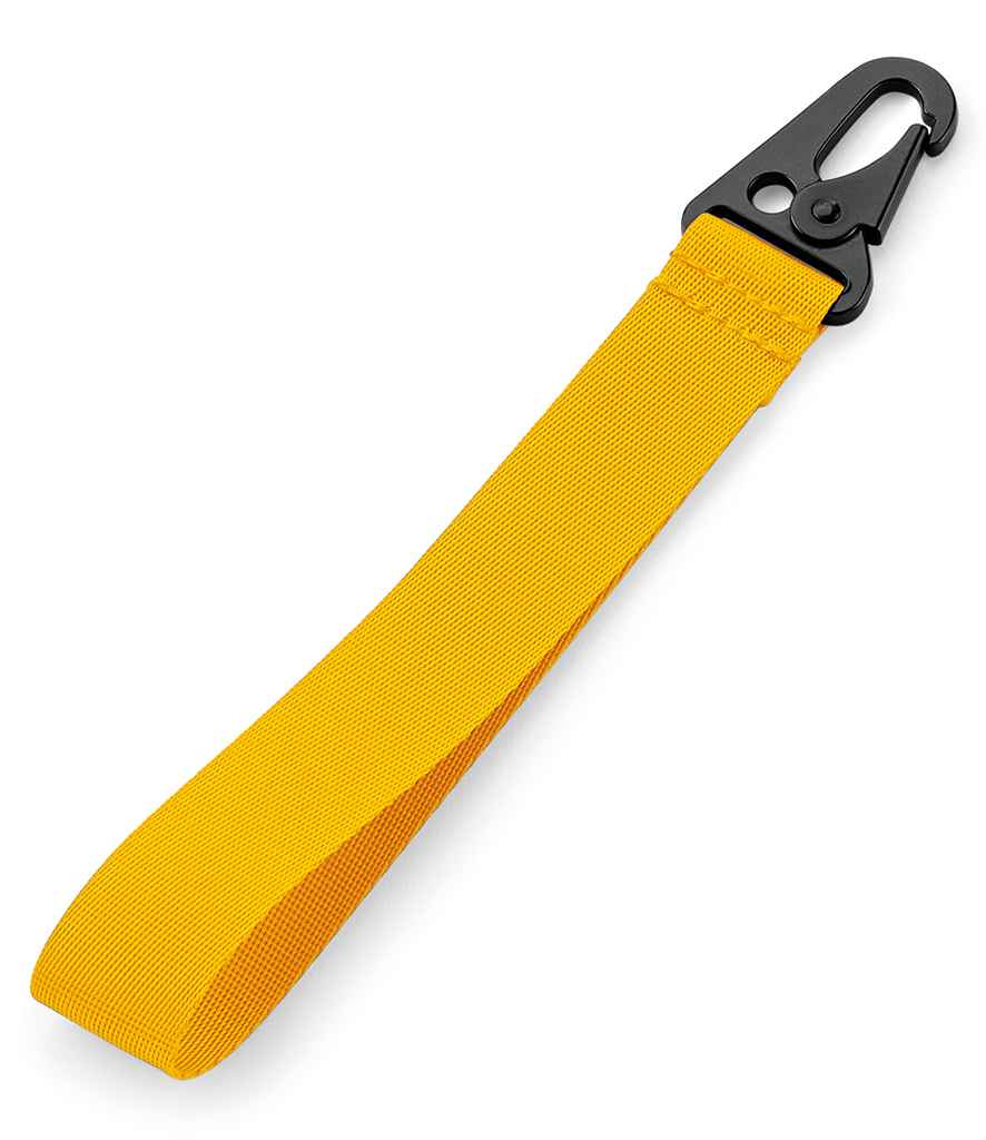 BagBase Brandable Key Clip in ONE Yellow by Bagbase — Custom branded clothing by Print Press, featuring premium embroidery produced in our specialist print lab in the UK.