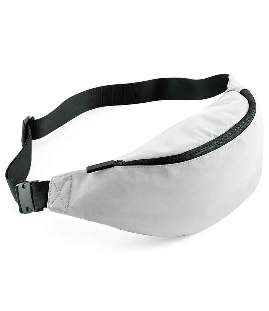 BagBase Studio Waistpack in ONE Silver by Bagbase — Custom branded clothing by Print Press, featuring premium embroidery produced in our specialist print lab in the UK.