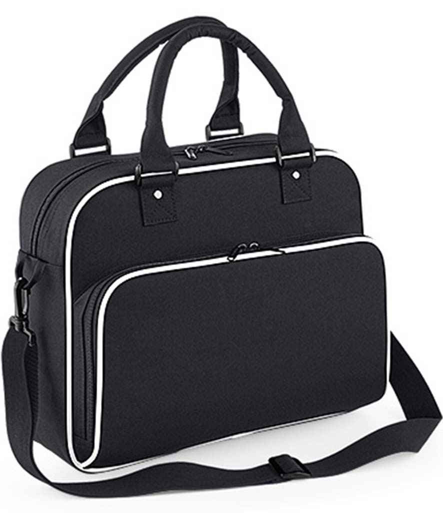 BagBase Junior Dance Bag in ONE Black White by Bagbase — Custom branded clothing by Print Press, featuring premium embroidery produced in our specialist print lab in the UK.