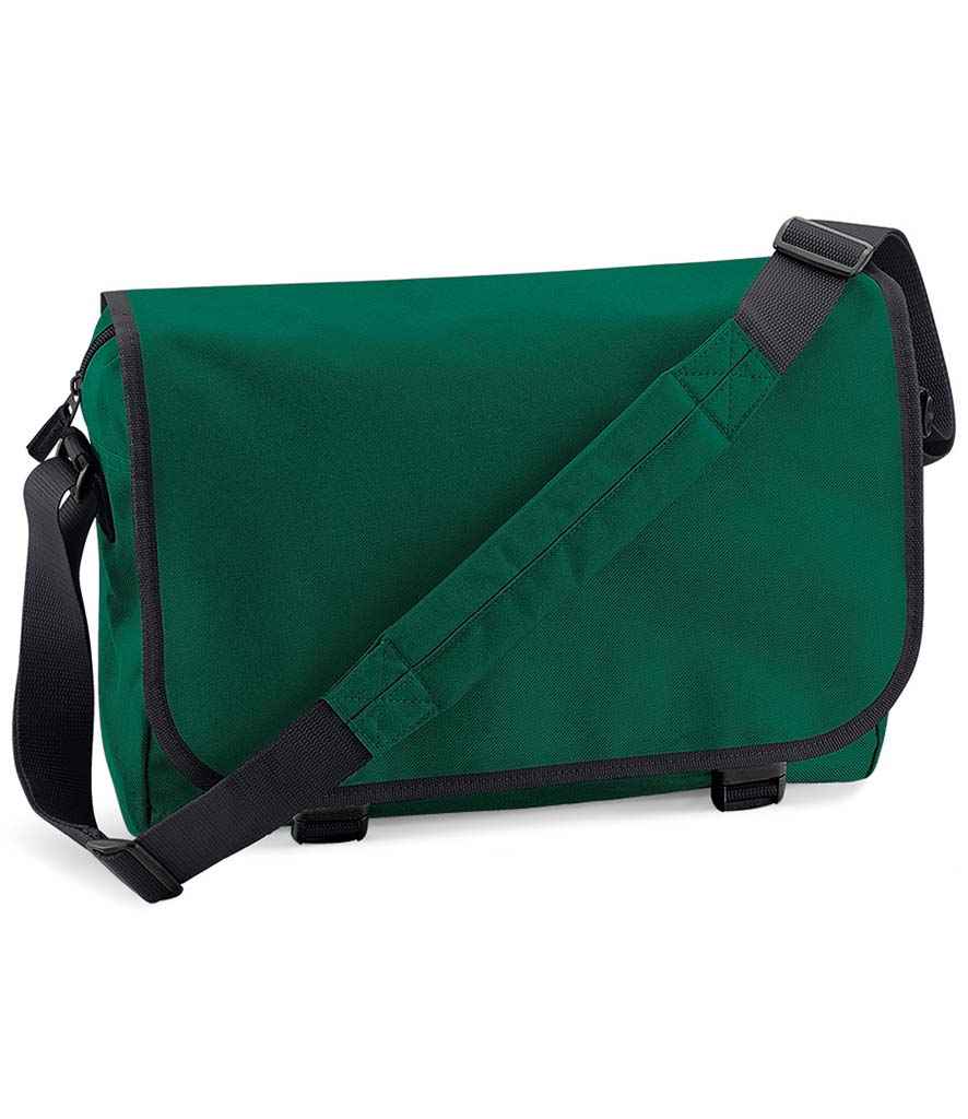 BagBase Messenger Bag in by Bagbase — Custom branded clothing by Print Press, featuring premium embroidery produced in our specialist print lab in the UK.