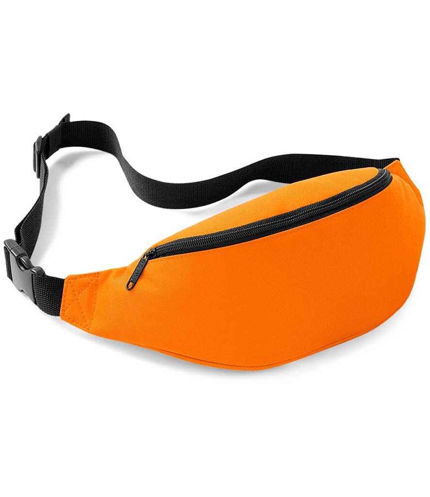 BagBase Belt Bag in ONE Orange by Bagbase — Custom branded clothing by Print Press, featuring premium embroidery produced in our specialist print lab in the UK.