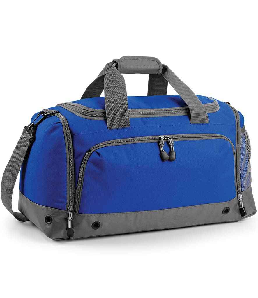 BagBase Athleisure Holdall in ONE Bright Royal by Bagbase — Custom branded clothing by Print Press, featuring premium embroidery produced in our specialist print lab in the UK.