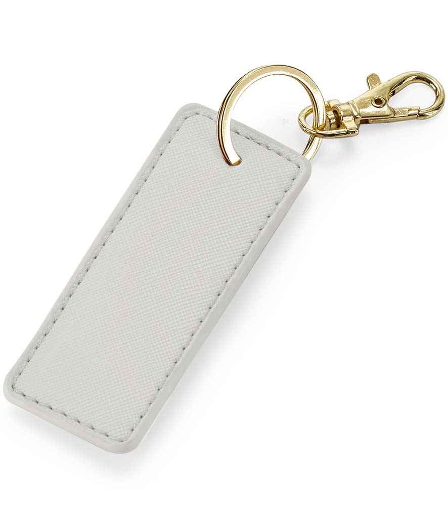 BagBase Boutique Key Clip in ONE Soft Grey by Bagbase — Custom branded clothing by Print Press, featuring premium embroidery produced in our specialist print lab in the UK.