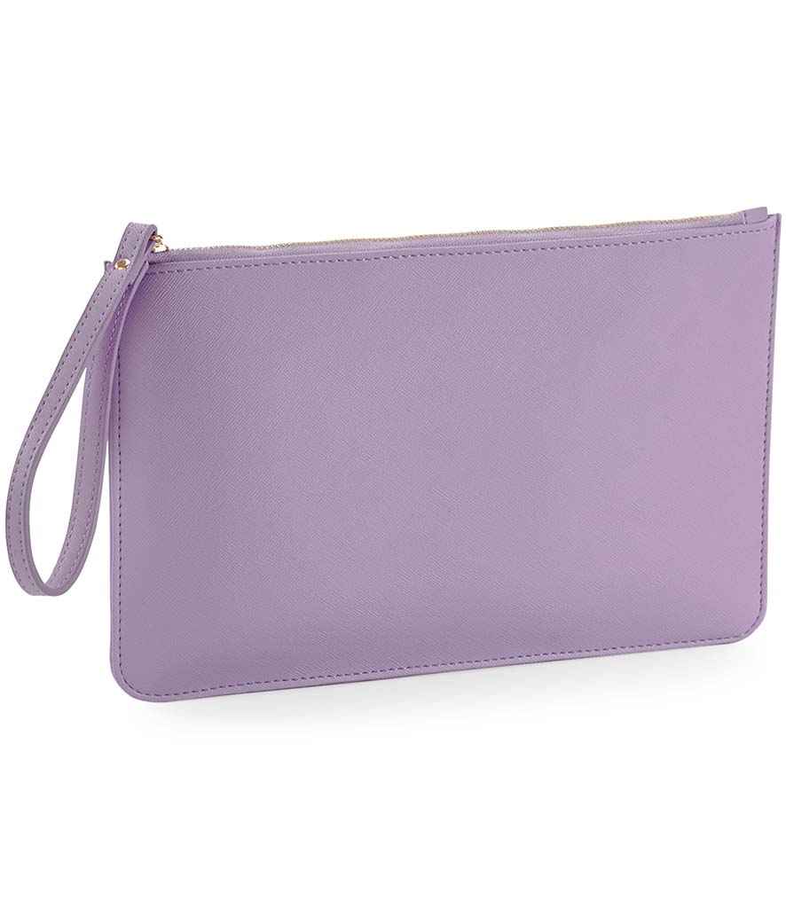 BagBase Boutique Accessory Pouch in ONE Lilac by Bagbase — Custom branded clothing by Print Press, featuring premium embroidery produced in our specialist print lab in the UK.