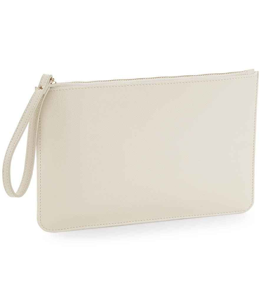 BagBase Boutique Accessory Pouch in ONE Oyster by Bagbase — Custom branded clothing by Print Press, featuring premium embroidery produced in our specialist print lab in the UK.