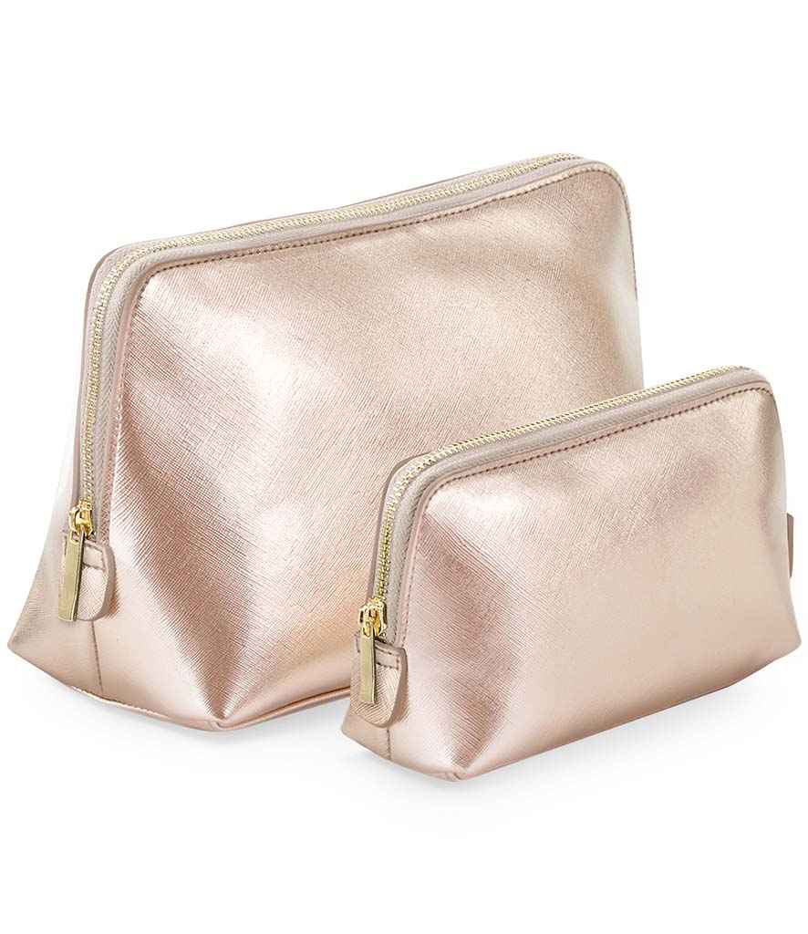 BagBase Boutique Accessory Case in Rose Gold by Bagbase — Custom branded clothing by Print Press, featuring premium embroidery produced in our specialist print lab in the UK.
