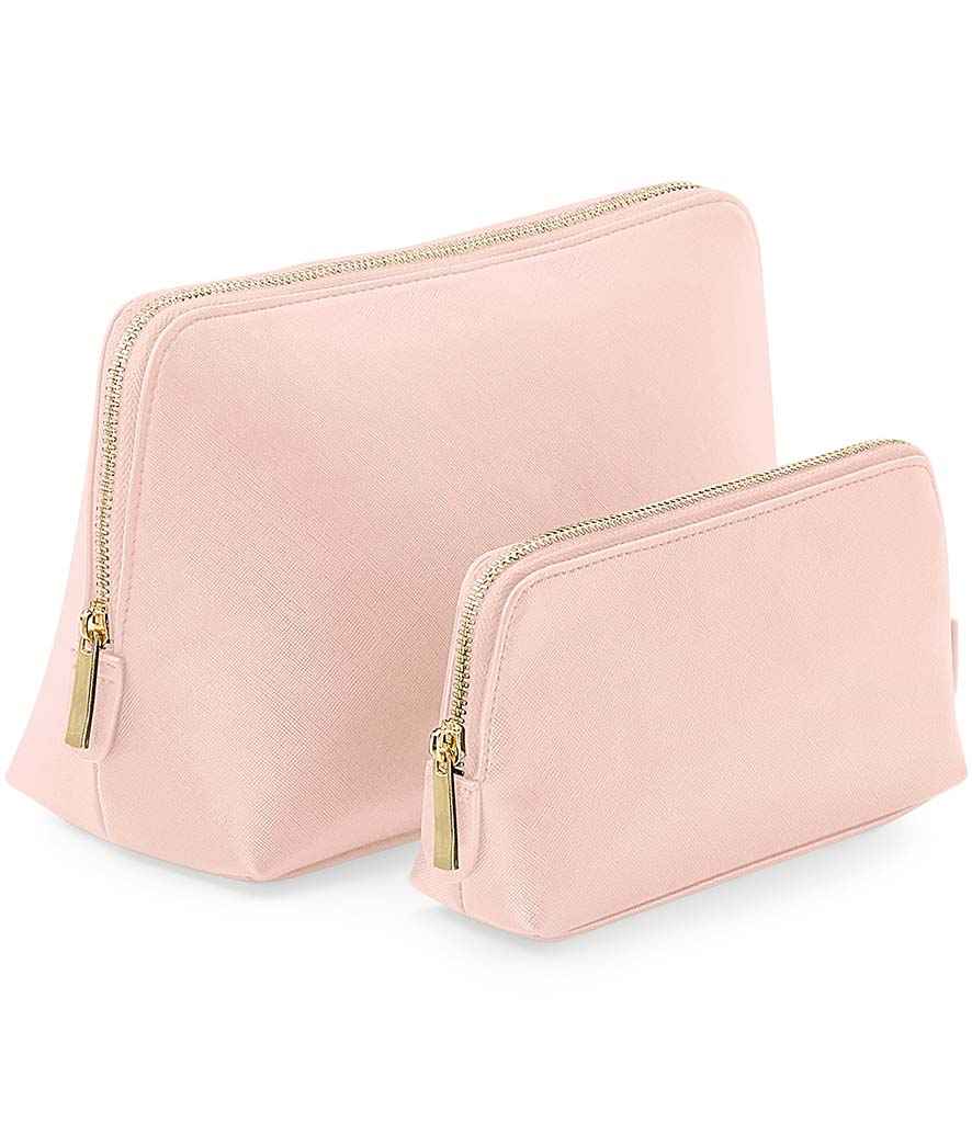 BagBase Boutique Accessory Case in Soft Pink by Bagbase — Custom branded clothing by Print Press, featuring premium embroidery produced in our specialist print lab in the UK.