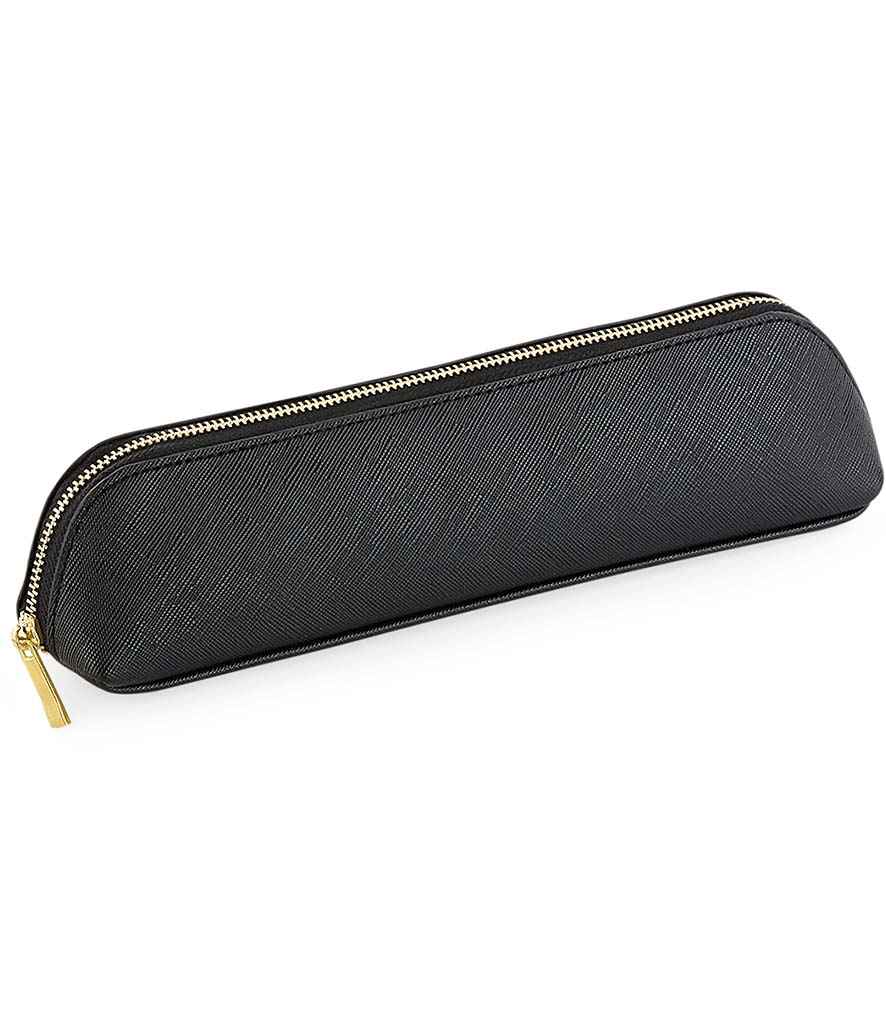 BagBase Boutique Mini Accessory Case in ONE Black by Bagbase — Custom branded clothing by Print Press, featuring premium embroidery produced in our specialist print lab in the UK.