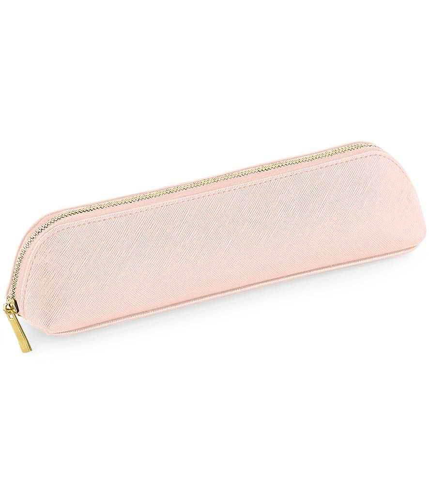 BagBase Boutique Mini Accessory Case in ONE Soft Pink by Bagbase — Custom branded clothing by Print Press, featuring premium embroidery produced in our specialist print lab in the UK.