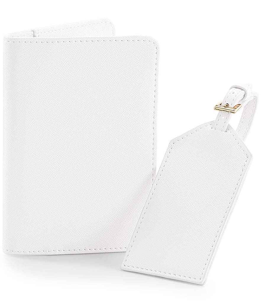 BagBase Boutique Travel Set in ONE Soft White by Bagbase — Custom branded clothing by Print Press, featuring premium embroidery produced in our specialist print lab in the UK.