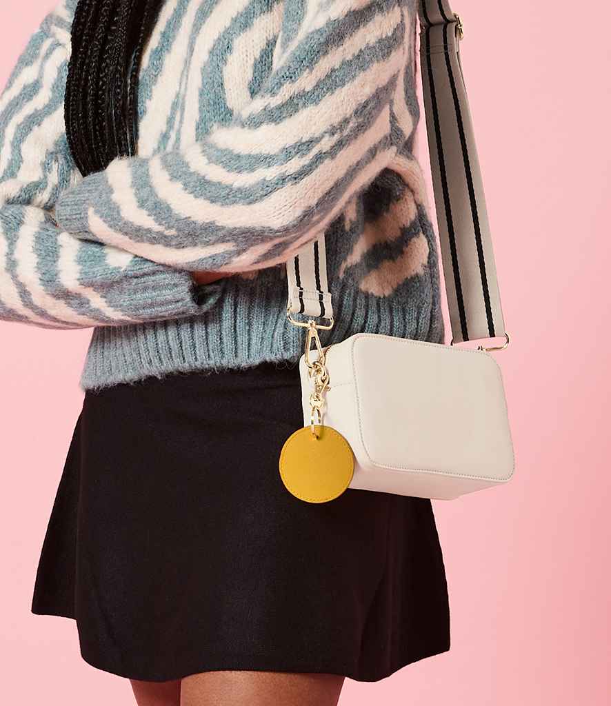 BagBase Boutique Cross Body Bag in ONE Oyster by Bagbase — Custom branded clothing by Print Press, featuring premium embroidery produced in our specialist print lab in the UK.