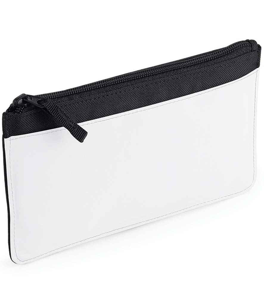 BagBase Sublimation Pencil Case in ONE Black by Bagbase — Custom branded clothing by Print Press, featuring premium embroidery produced in our specialist print lab in the UK.