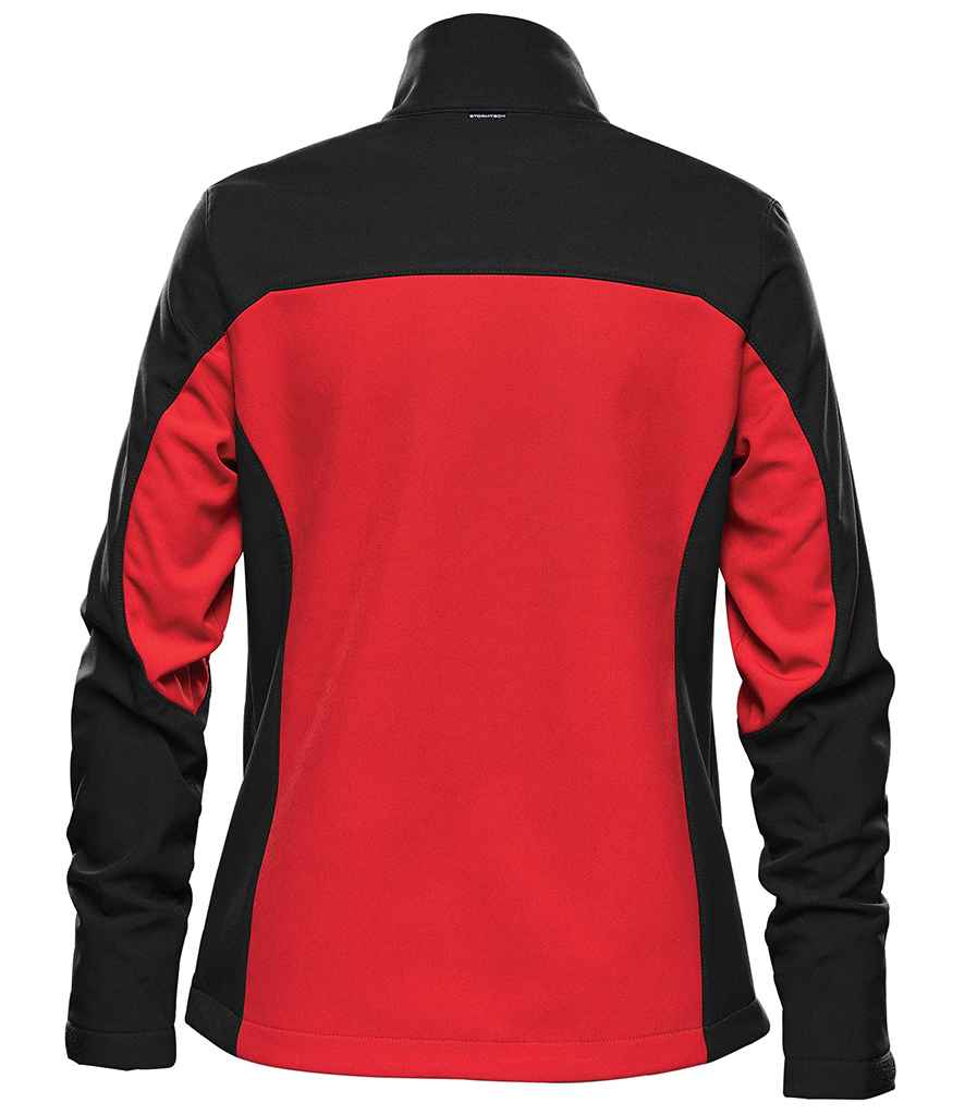 Stormtech Ladies Cascades Soft Shell Jacket in by Stormtech — Custom branded clothing by Print Press, featuring premium embroidery produced in our specialist print lab in the UK.