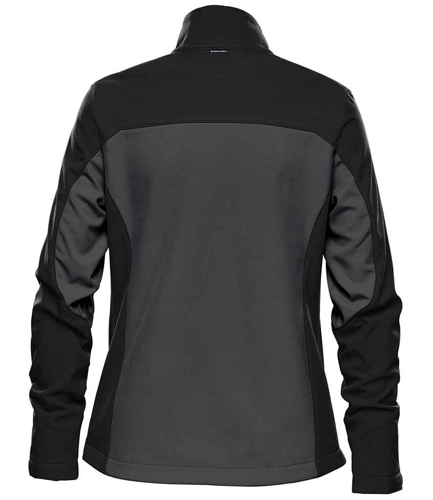Stormtech Ladies Cascades Soft Shell Jacket in by Stormtech — Custom branded clothing by Print Press, featuring premium embroidery produced in our specialist print lab in the UK.