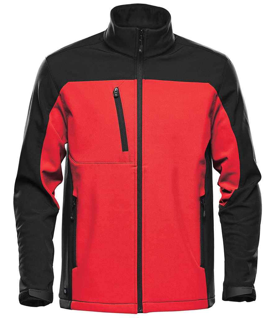 Stormtech Cascades Soft Shell Jacket in by Stormtech — Custom branded clothing by Print Press, featuring premium embroidery produced in our specialist print lab in the UK.